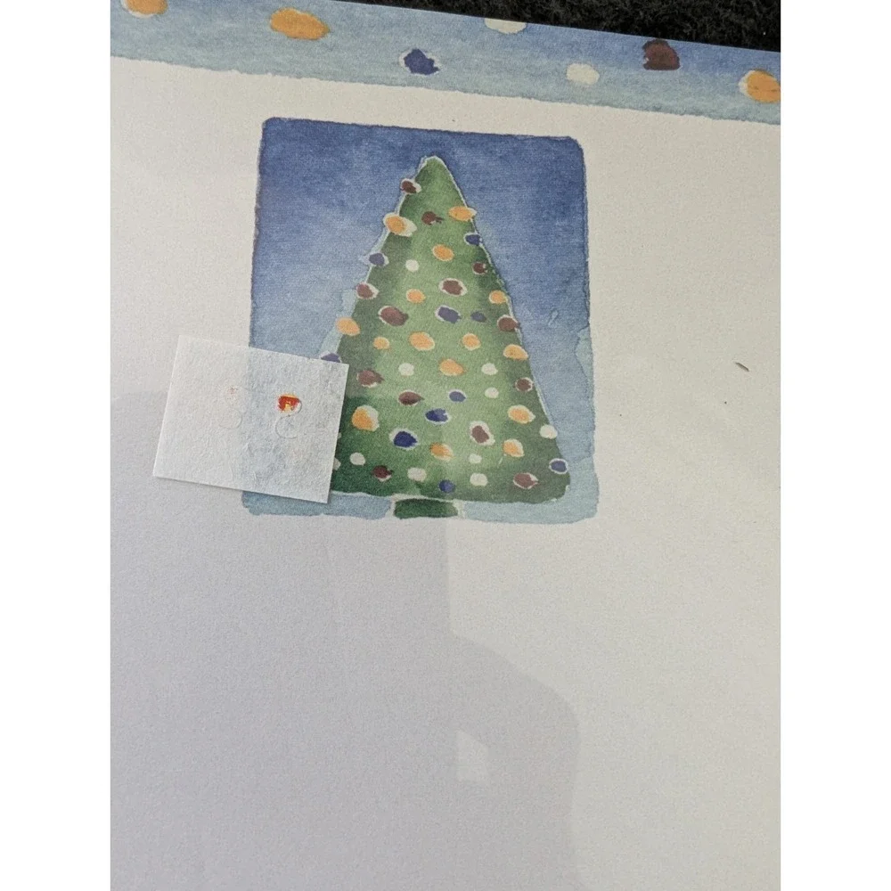 Sonburn‎ Computer Print Paper 100 Sheets Christmas Tree Ornaments Bourder 8.5x11